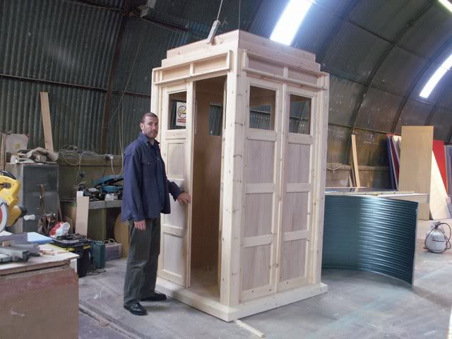 unpainted-tardis.jpg (640×480) | TARDIS | Pinterest