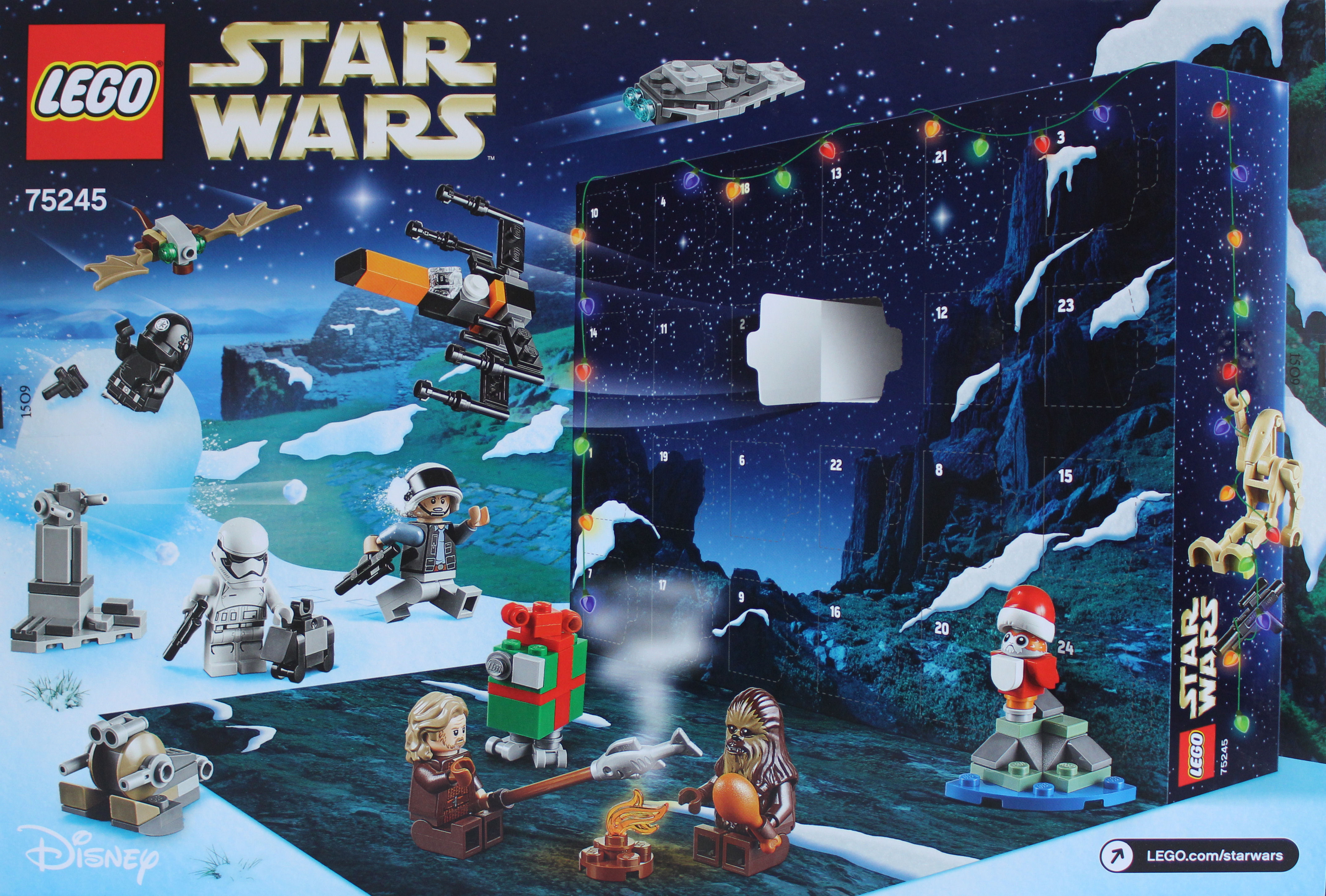 Lego Advent Star Wars Calendar Customize and Print