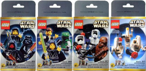 lego star wars minifigures packs