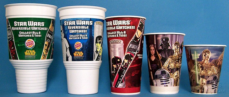 Burger King Star Wars Cups