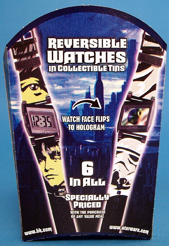 Burger King Star Wars French Fries Box