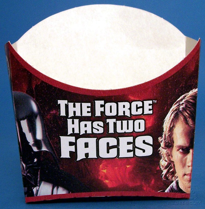 Burger King Star Wars French Fries Box