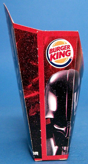 Burger King Star Wars French Fries Box