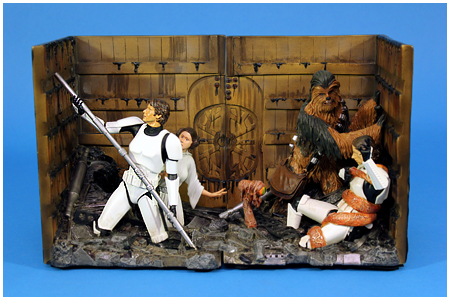 Trash Compactor Collectible Bookends from Gentle Giant