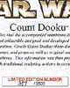 Star Wars Count Dooku Mini Bust