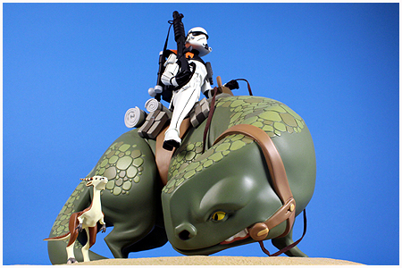 Sandtrooper On Dewback Limited Edition Maquette