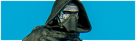 Kylo Ren from the first wave of action figures in Hasbro's Star Wars: The Force Awakens collection
