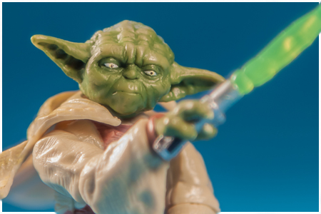 Yoda - Lightsaber Action