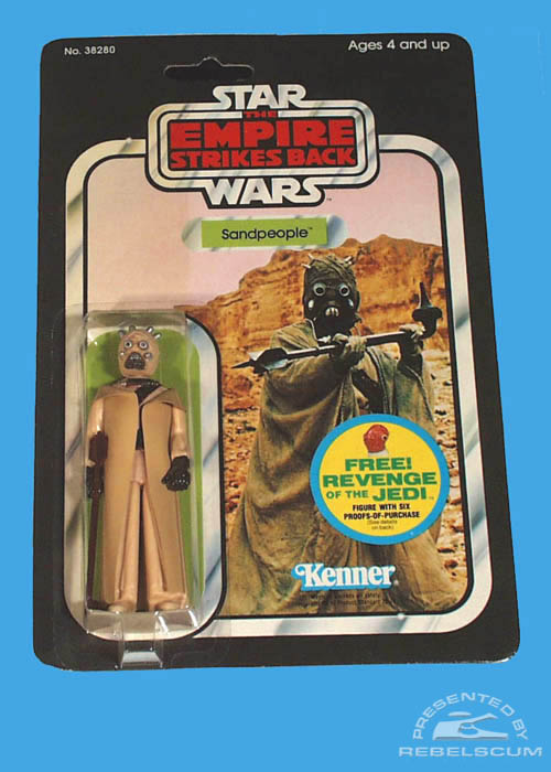 The Empire Strikes Back 48 Back w/ Admiral Ackbar Revenge Of The Jedi Mail In Offer Carded Figure
