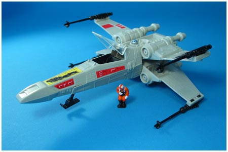 vintage star wars x wing fighter toy