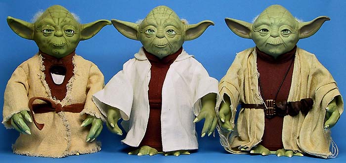 <i>Episode I</i> Interactive Yoda | <i>Saga</i> Ask Yoda | <i>Original Trilogy Collection</i> Ask Yoda