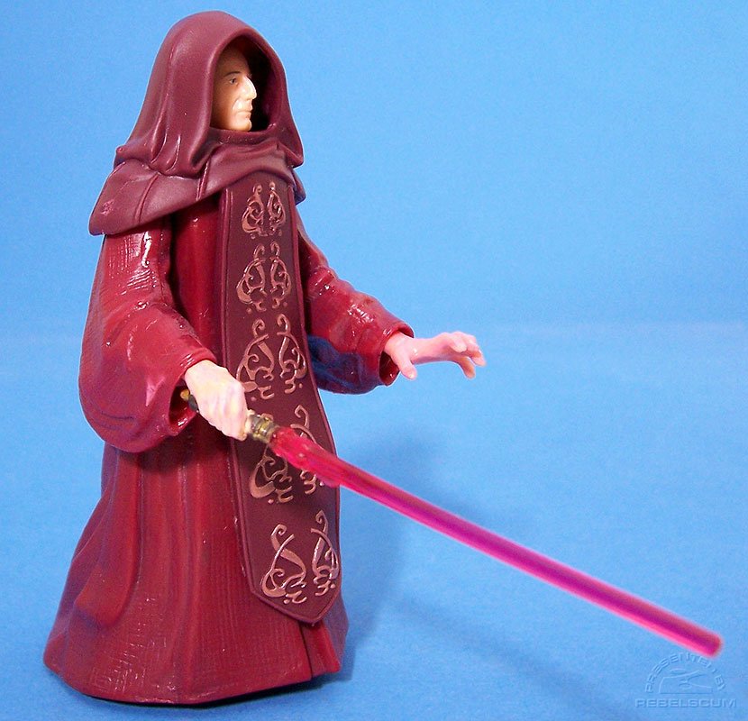 Emperor Palpatine with Lightsaber hand