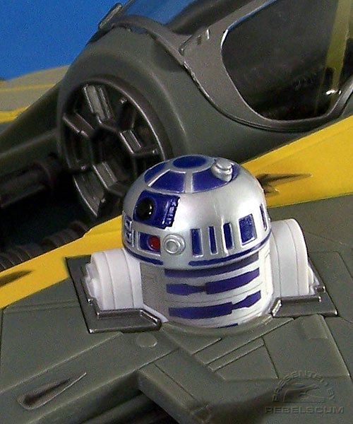 R2-D2 droid panel is removable