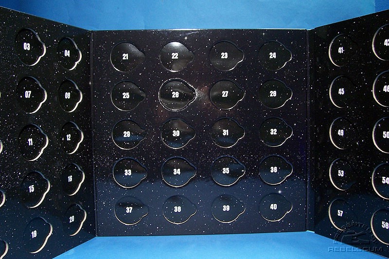Slots to hold coins 21-40