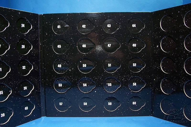 Slots to hold coins 41-60