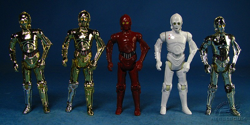 TSC C-3PO (version 1) | TSC C-3PO (version 2) | R-3PO | K-3PO | C-3PO