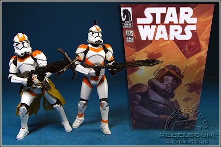 Clone Trooper Lieutenant & Clone Trooper