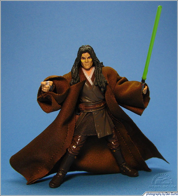 Jedi robe not included (borrowed from Qui-Gon Jinn)