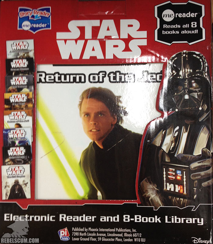 Star Wars Electronic Reader and 8-Book Library (Back)