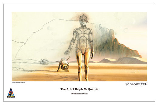 Ralph McQuarrie, $30, Limited to 125