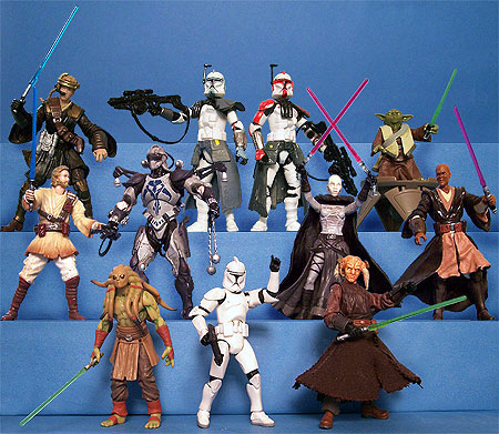 star wars clone wars 2003 action figures