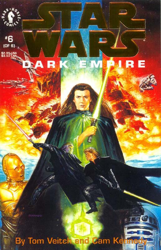 Dark Empire #6 (Gold Logo)