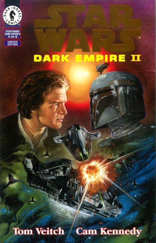Dark Empire II #4 (Gold Logo)