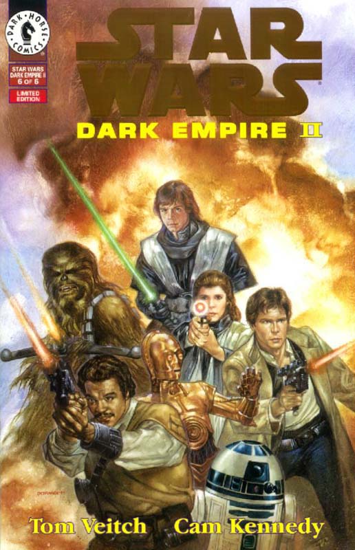 Dark Empire II #6 (Gold Logo)