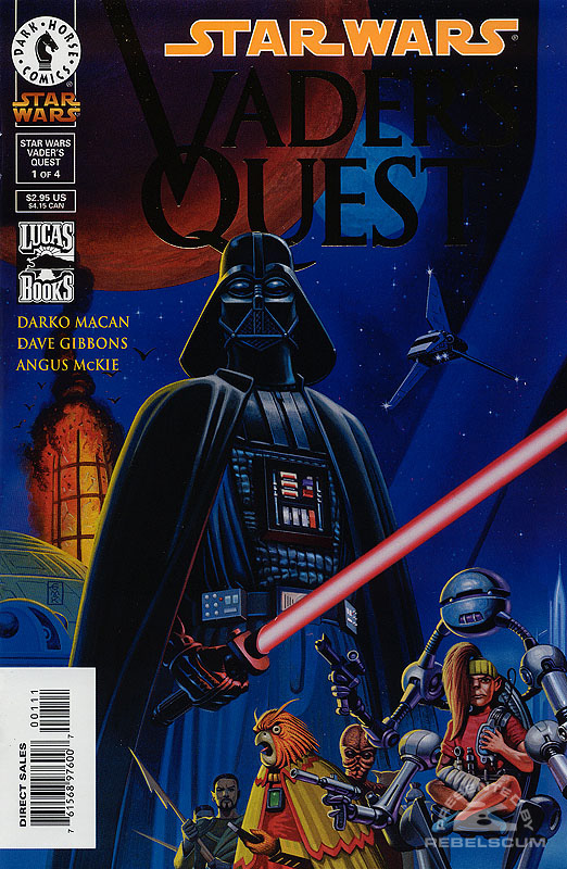 Vader's Quest #1 (Gold Logo)