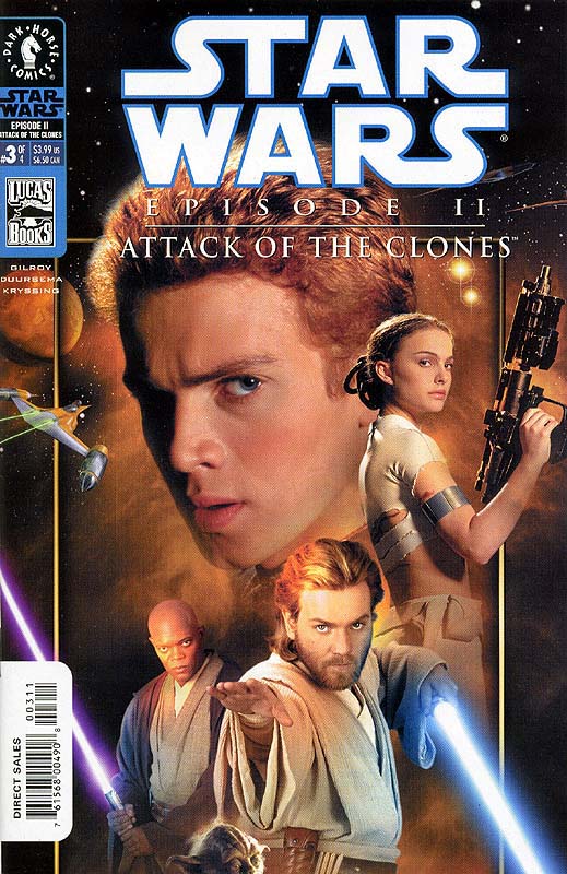 Episode II - Attack of the Clones #3 (photo cover)