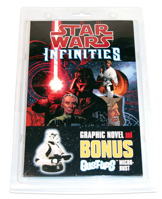 Infinities  A New Hope Trade Paperback & Exclusive Bust-Up Set