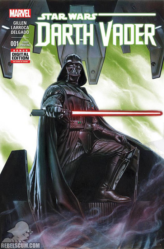 Darth Vader 1 (3rd printing - May 2015)