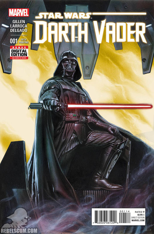 Darth Vader 1 (5th printing - November 2015)
