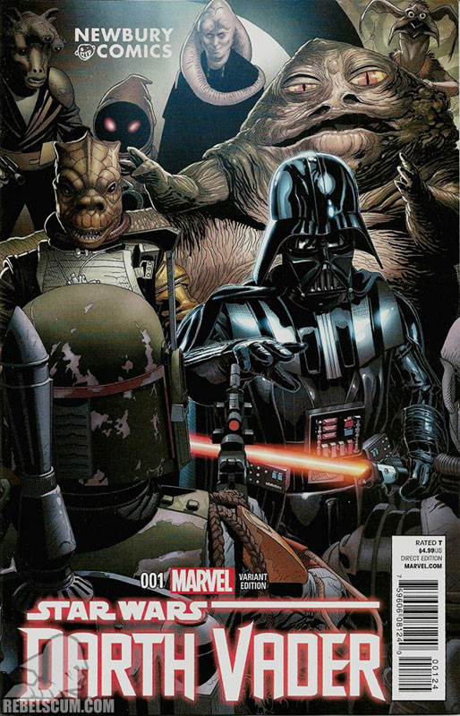 Darth Vader 1 (Salvador Larroca Newbury Comics variant)