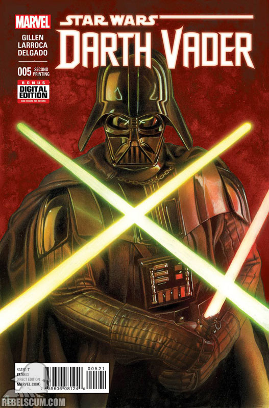 Darth Vader 5 (2nd printing - November 2015)
