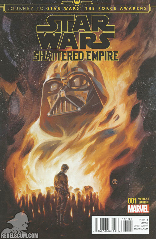 Shattered Empire 1 (Julian Totino Tedesco Disposable Heroes Comics variant)