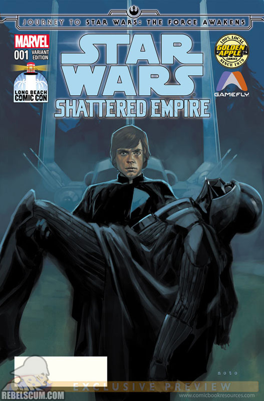 Shattered Empire 1 (Phil Noto Long Beach Comic Con variant)