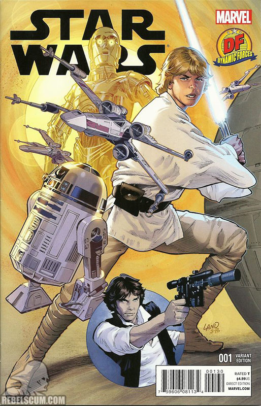 Star Wars 1 (Greg Land Dynamic Forces variant)