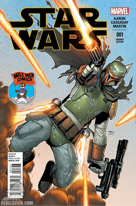 Star Wars 1 (Humberto Ramos Mile High Comics variant)