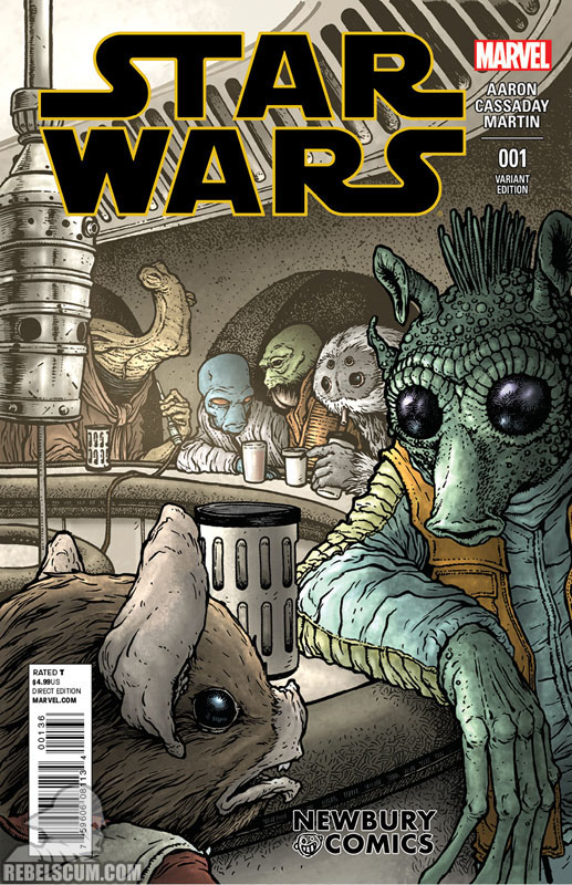 Star Wars 1 (David Petersen Newbury Comics variant)