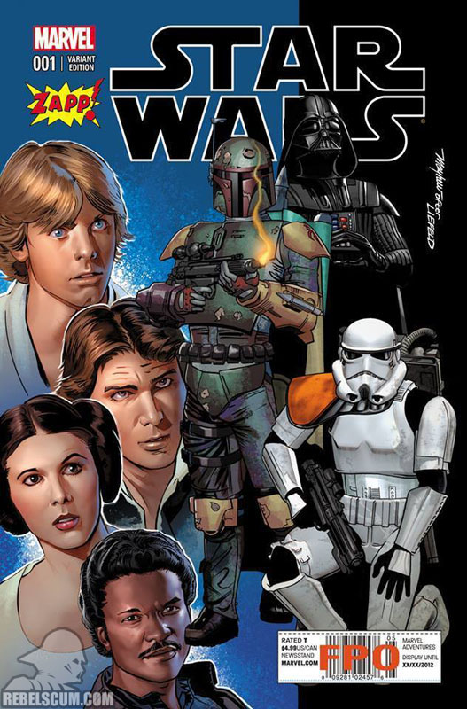 Star Wars 1 (Mike Meyhew Zapp Comics variant)