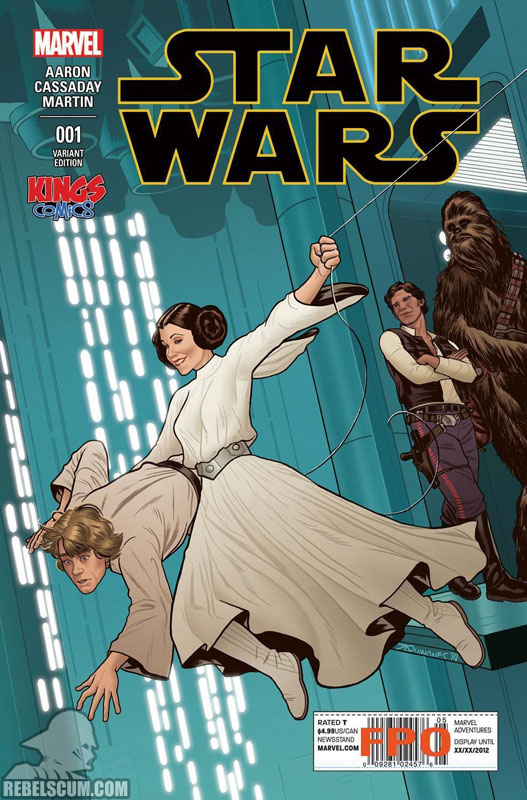 Star Wars 1 (Joe Quinones Kings Comics variant)