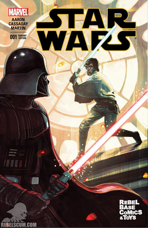 Star Wars 1 (Stephanie Hans Rebel Base Comics variant)