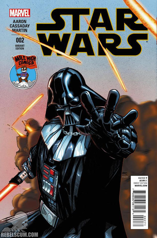Star Wars 2 (Humberto Ramos Mile High Comics variant)