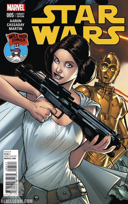 Star Wars 5 (Humberto Ramos Mile High Comics variant)