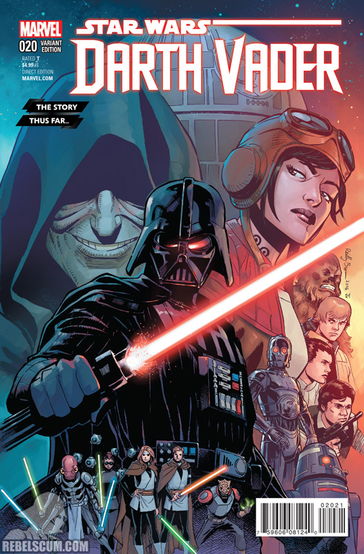 Darth Vader 20 (Reilly Brown The Story Thus Far... variant)