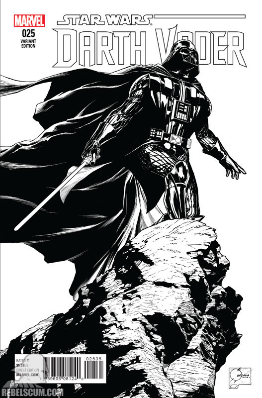 Darth Vader 25 (Joe Quesada sketch variant)