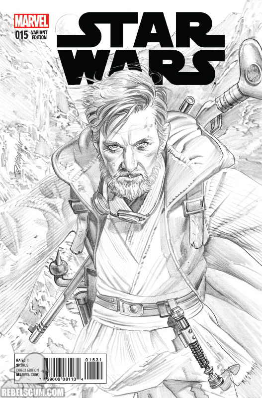 Star Wars 15 (Mike Mayhew sketch variant)