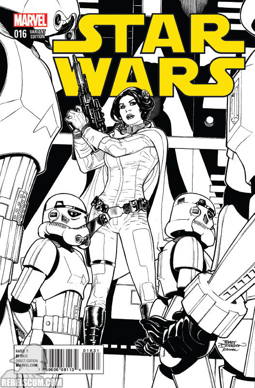 Star Wars 16 (Terry Dodson sketch variant)