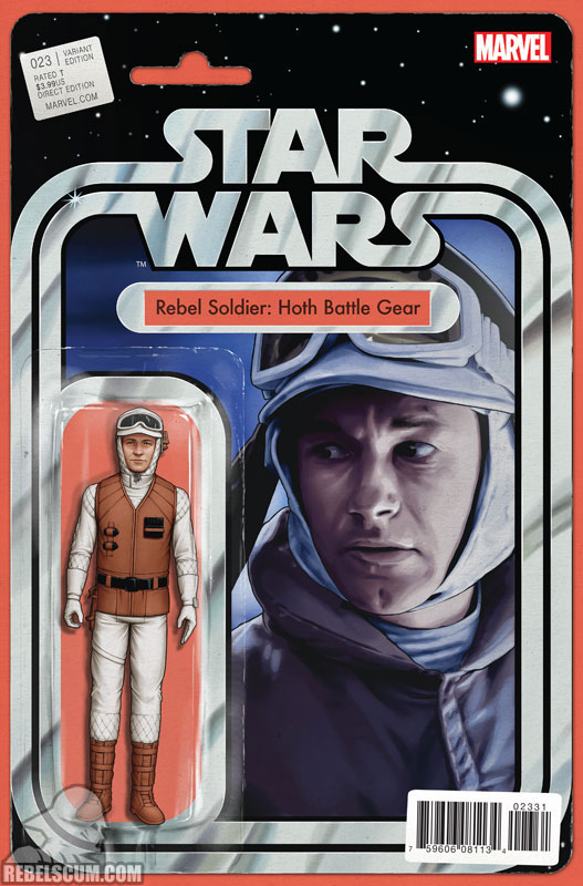 Star Wars 23 (John Tyler Christopher Action Figure  variant)